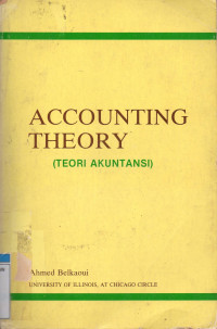 Image of Accounting Theory = Teori Akuntansi