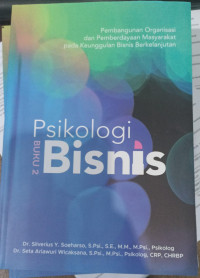 Image of PSIKOLOGI BISNIS (BUKU 2)