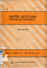 Image of Sistem Akuntansi : Pendekatan manajerial